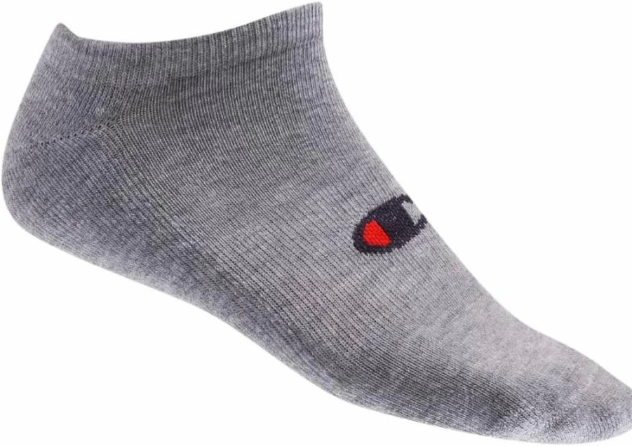 Champion Men's Moisture-Wicking No Show Socks 6-Pack & 8-Pack Options for Breathable Comfort