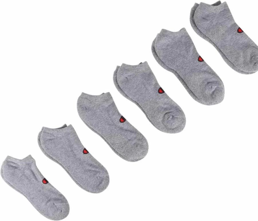 Champion Men's Moisture-Wicking No Show Socks 6-Pack & 8-Pack Options for Breathable Comfort