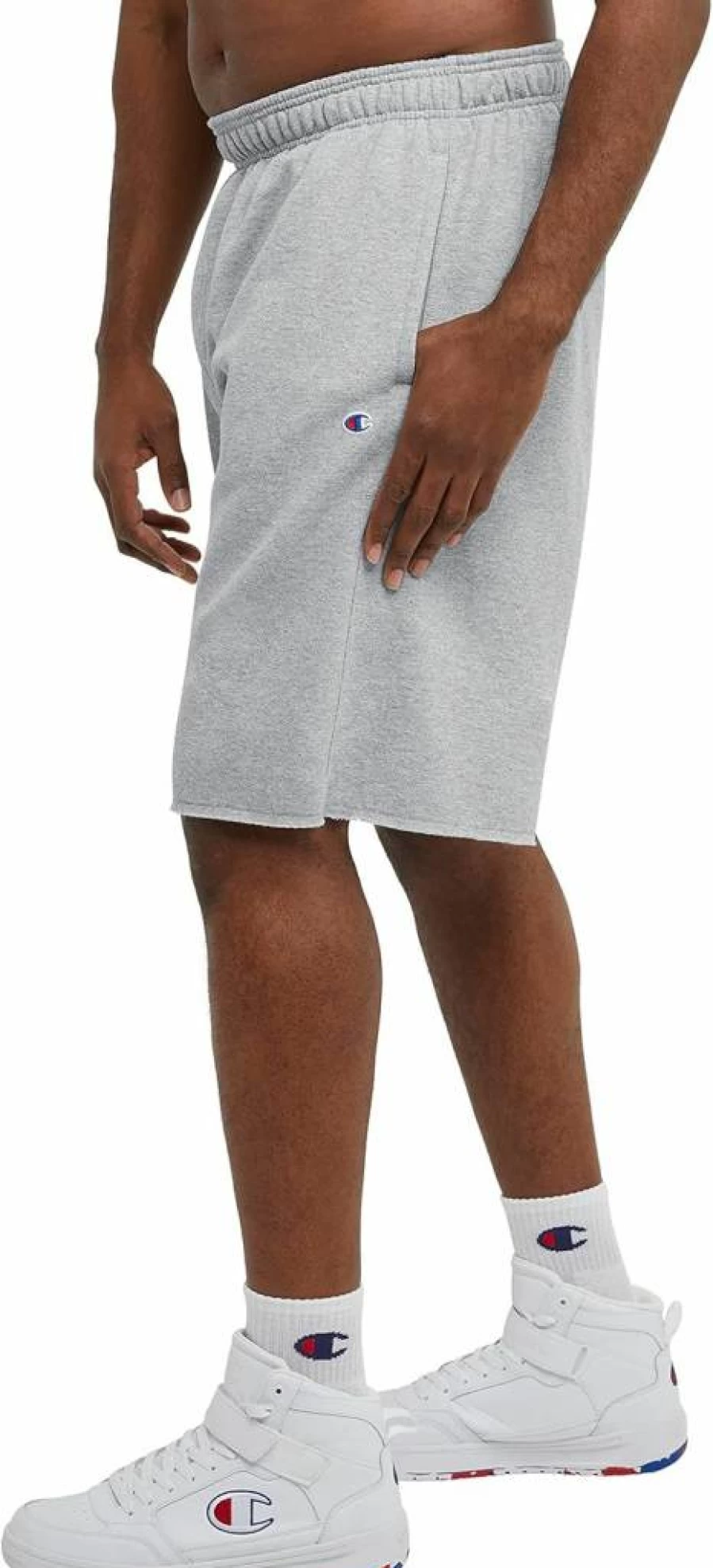 Champion Men's Powerblend Long Shorts with Pockets - Regular & Big & Tall Sizes