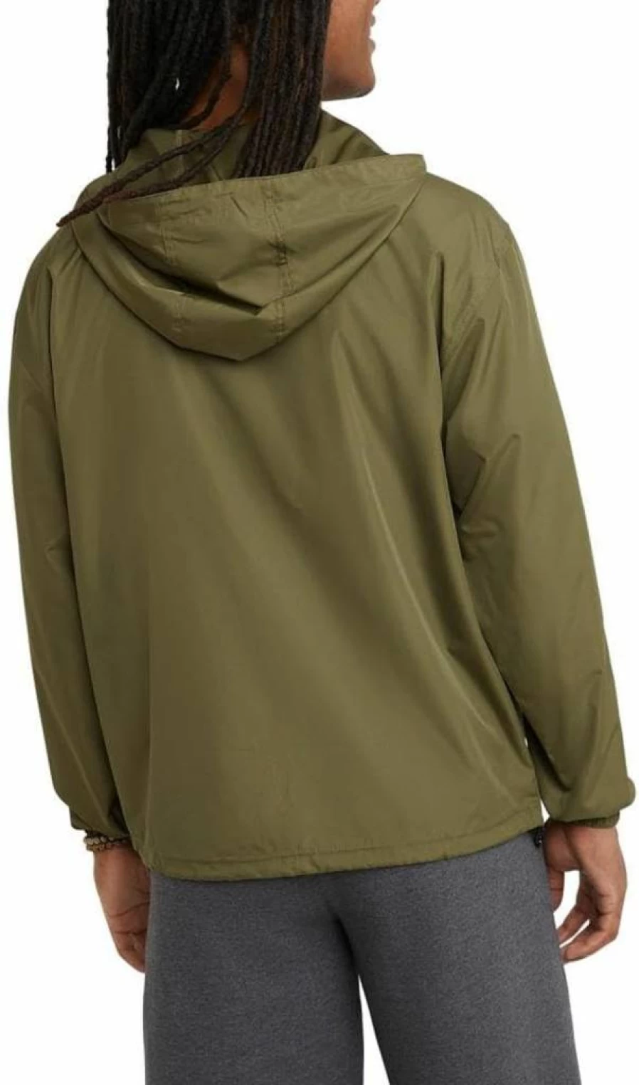Champion Men's Stadium Packable Windproof Water Resistant Jacket - Regular & Big Tall Sizes