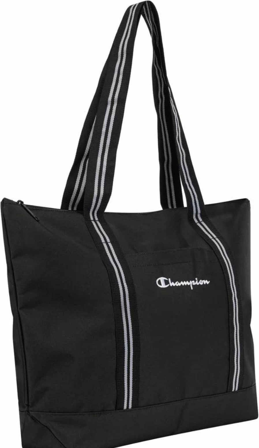 Champion Natural Brown Varsity Tote Bag - Durable Canvas Shoulder Bag for School & Gym