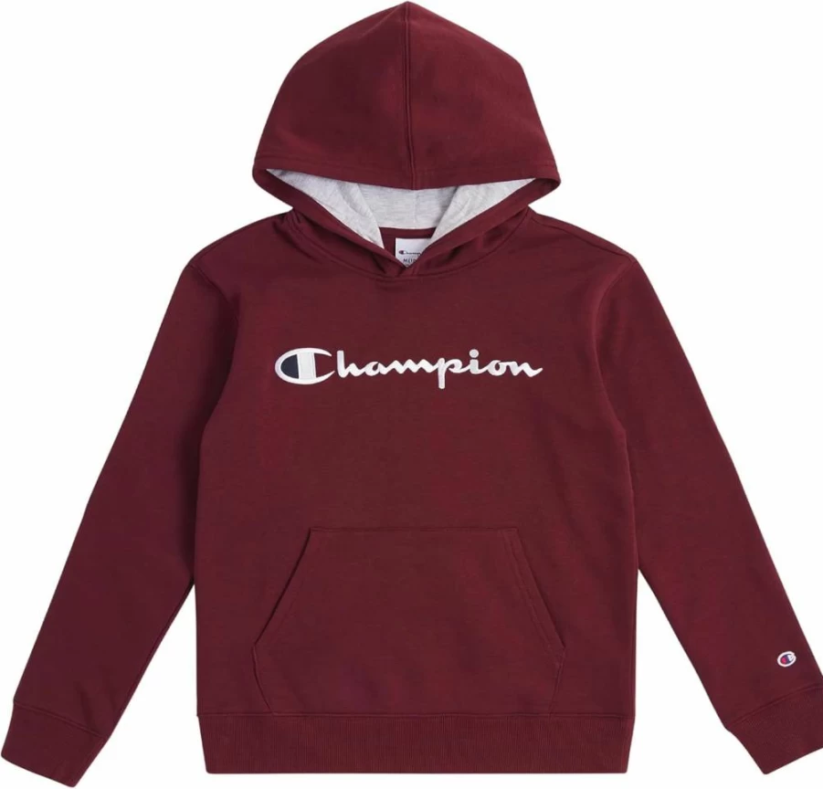 Champion Kids Hooded Sweatshirt - Fleece Pullover for Boys & Youth