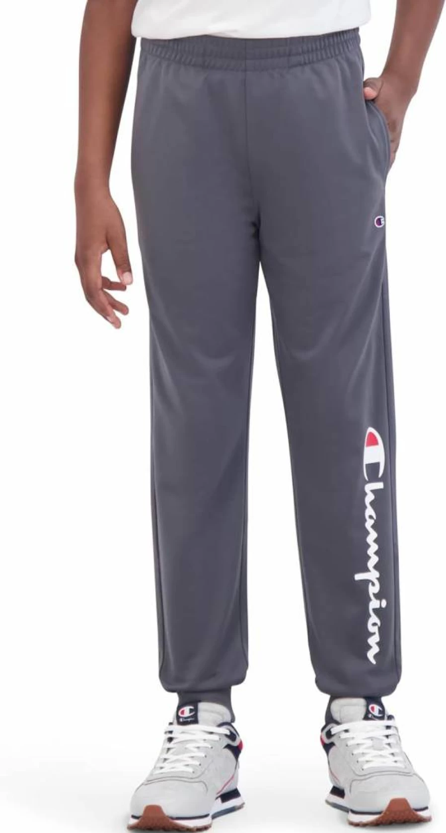 Champion Boys' Athletic Jogger Sweatpants - Heritage Iconic Track Pants for Kids