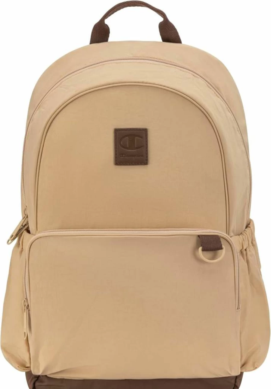 Champion Venice Medium Backpack - Durable Nylon Travel Bag in Western Khaki Color