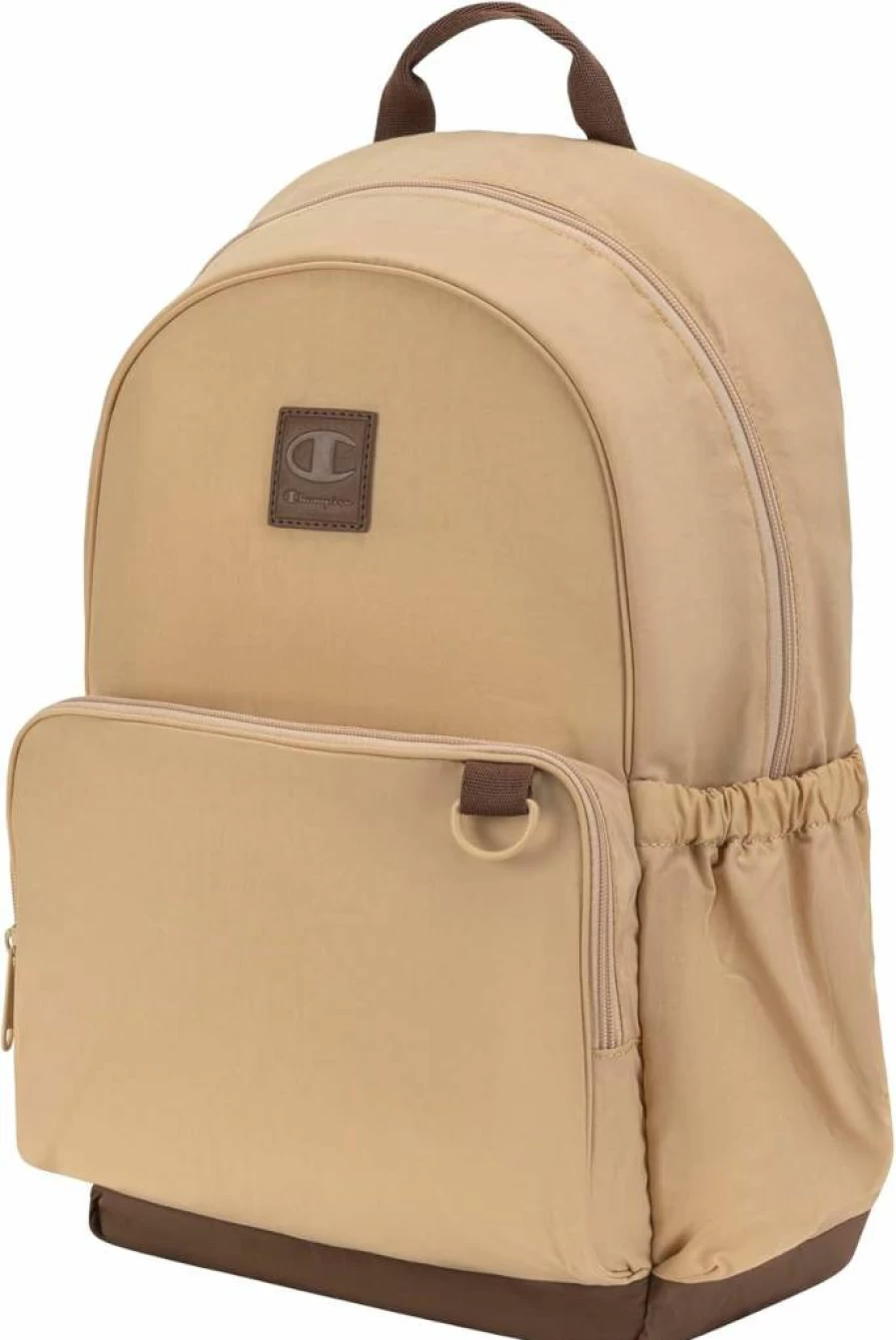 Champion Venice Medium Backpack - Durable Nylon Travel Bag in Western Khaki Color