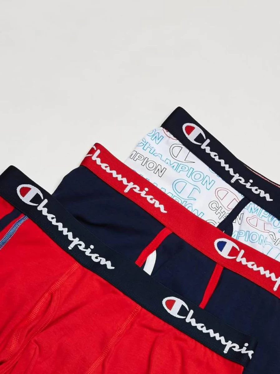 Champion Men's Stretch Cotton Boxer Briefs - Comfortable Everyday Underwear for Men