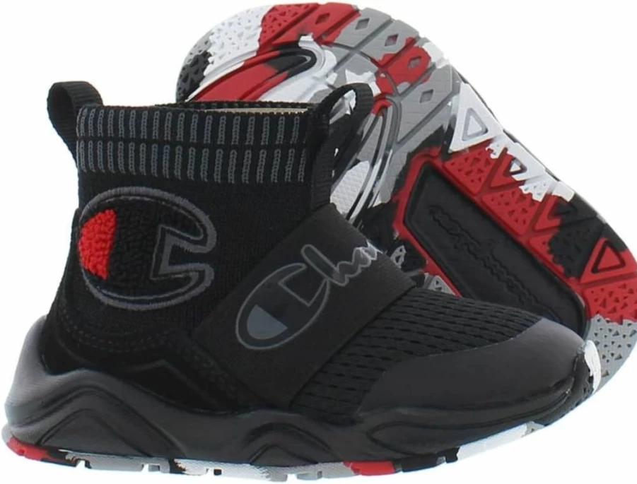Champion Toddler Rally Pro Unisex Kids Sneakers - Comfortable Athletic Shoes for Boys & Girls
