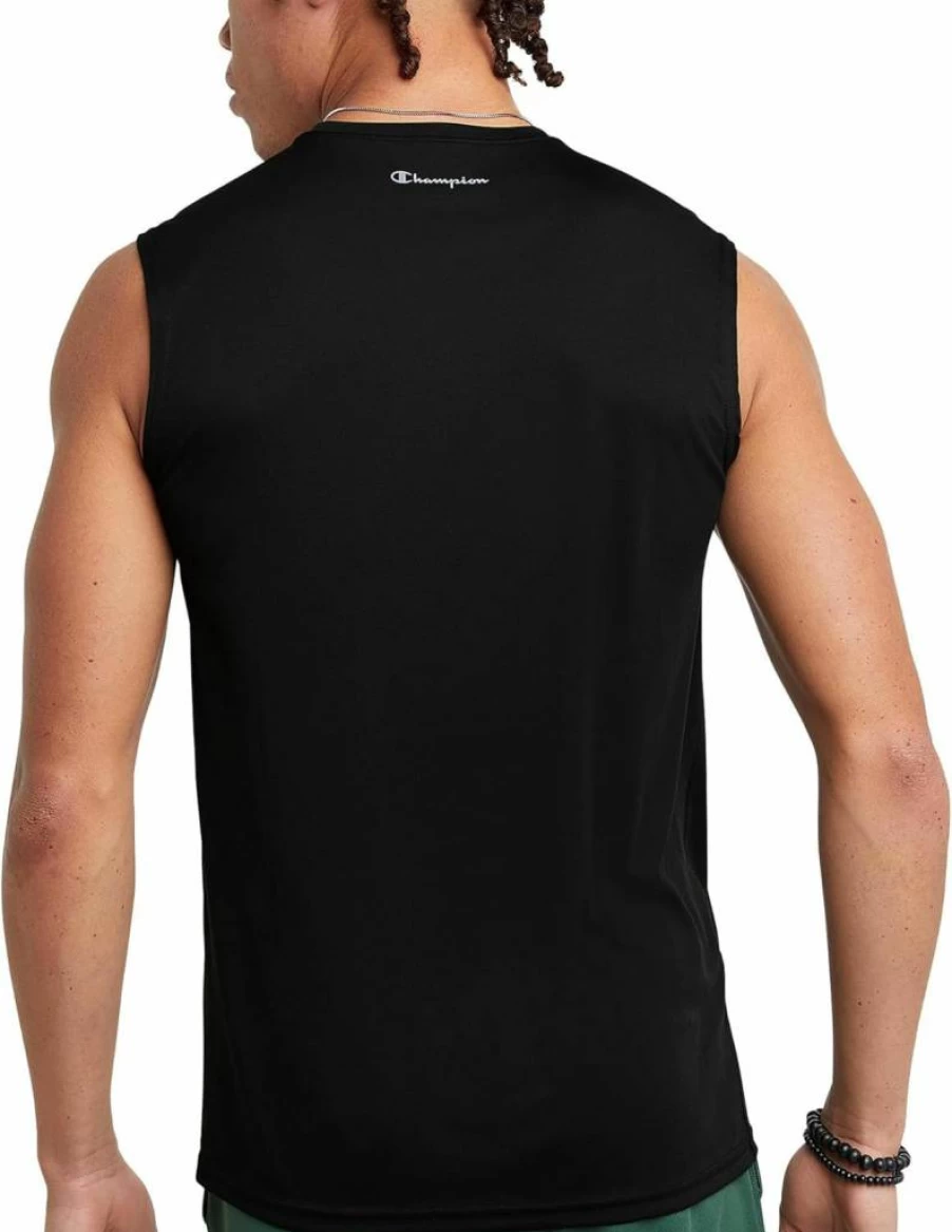 Champion Men's Performance Sleeveless Muscle Tank Top - Athletic Workout Shirt for Gym & Sports (Regular & Big & Tall Sizes)